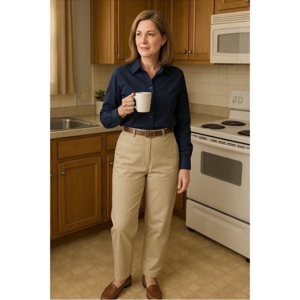 Pendleton Khaki Straight Leg Pants